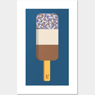 Easter egg fab ice lolly Posters and Art